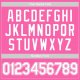 Preschool Custom Pink White Authentic Baseball Jersey